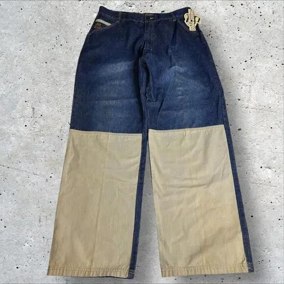 Snoop Dogg Denim Canvas Baggy Jeans Work Pants Size 34‎ - Picture 2 of 8